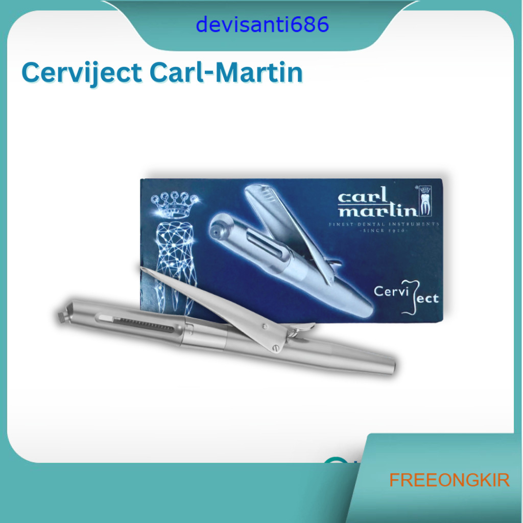 ORIGINAL Citoject Cerviject Cervi ject Carl Martin Made in Germany intraligamen citojek