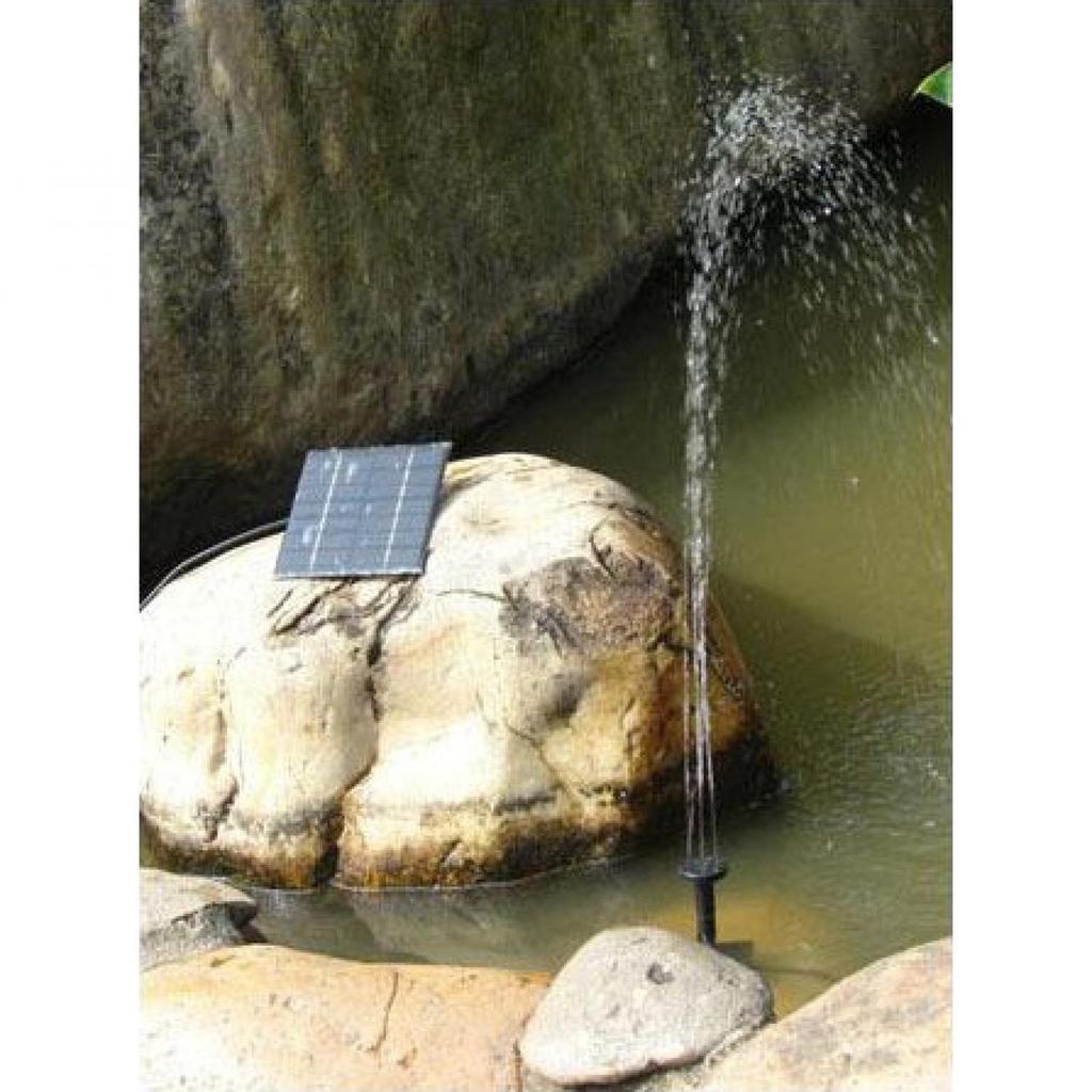 Pompa Air Mancur Kolam Tenaga Surya Solar Fountain 7V 1.5W 200L/H - GY-D-001