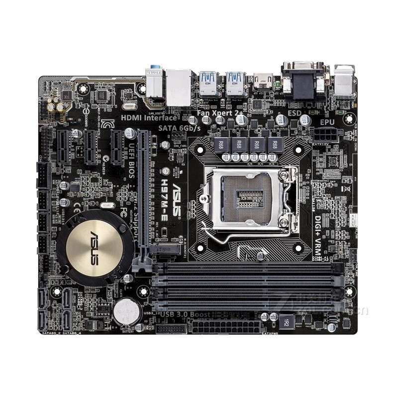 H97MECSM Motherboard intel H97 LGA 1150 DDR3 16GB  support Core i34130 4170  4430 4570 4690 cpu Micr