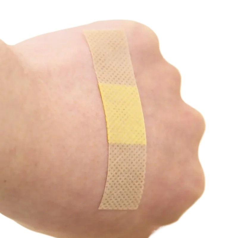 100pcs/Set First Aid Band Aid Stips Adhesive Bandages Breathable Plaster for Wound Dressing Care Eme