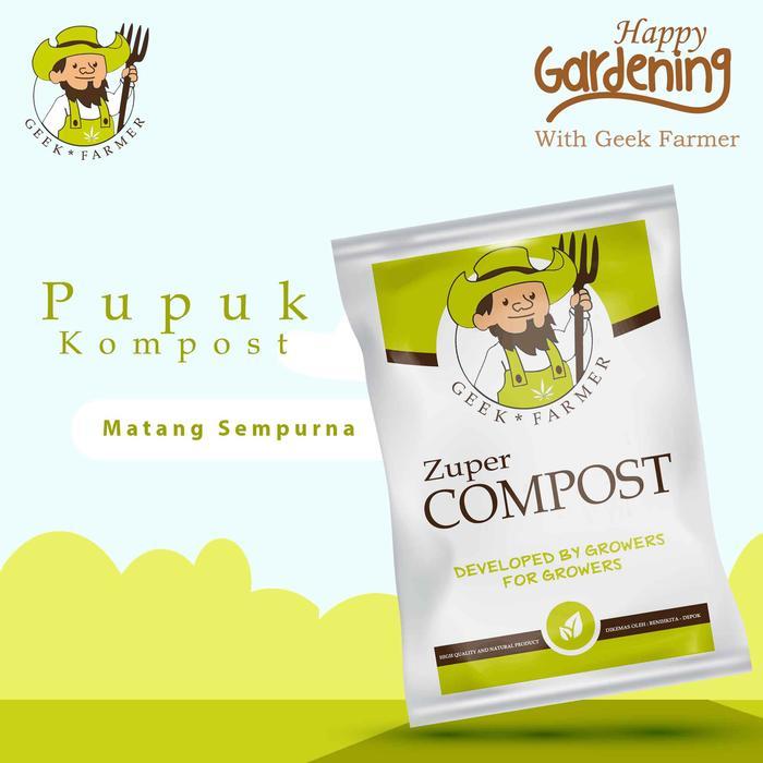 Geek Farmer - Pupuk Kompos Zuper Premium