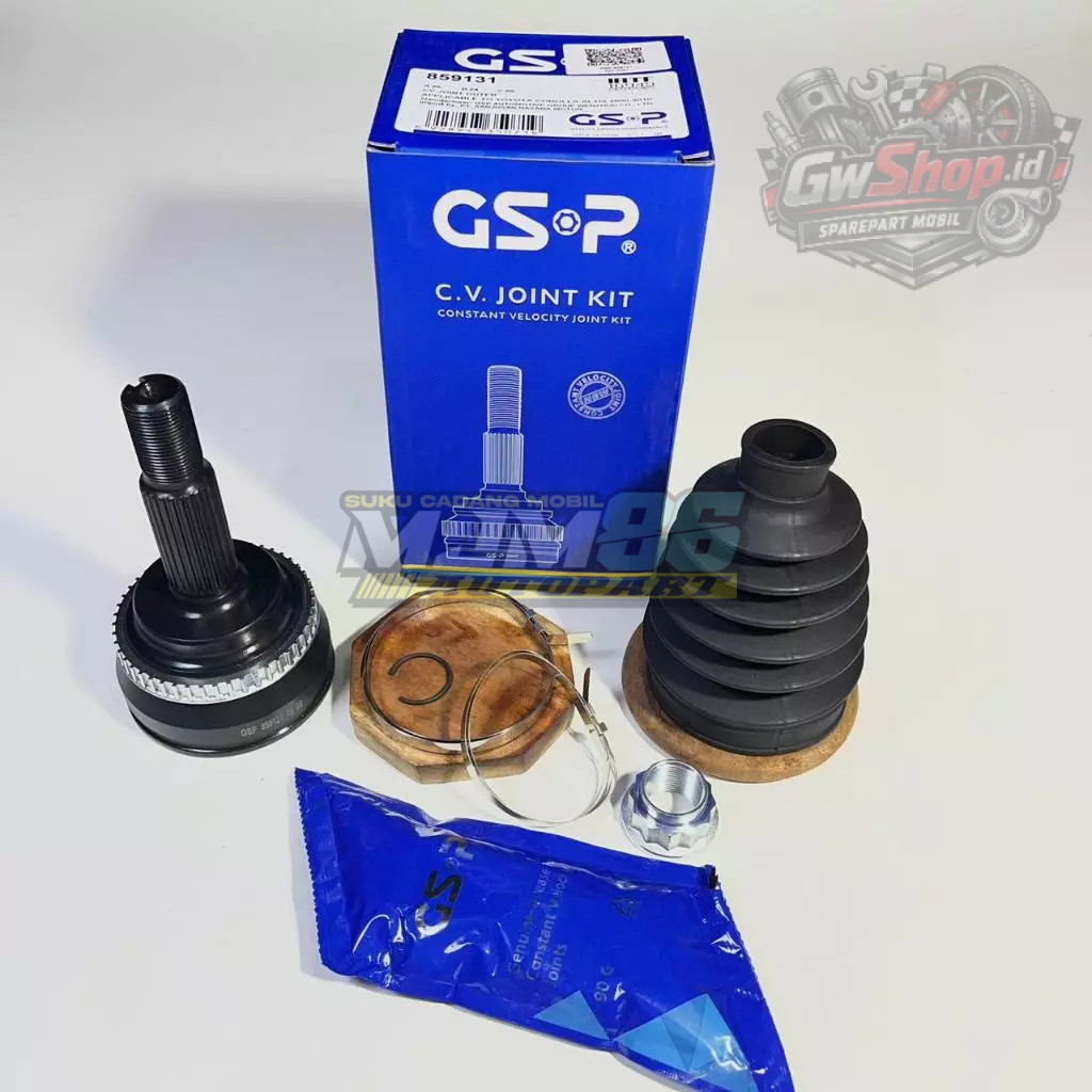 CV Joint Outer As Roda Luar Kanan / Kiri Toyota Corolla Altis 2000-2010 Manual Matic GSP 859131