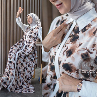  Gamis Wanita Terbaru Rayon Premium Marbela Kombinasi Dress Muslim Busui Mewah Jumbo | Marbella