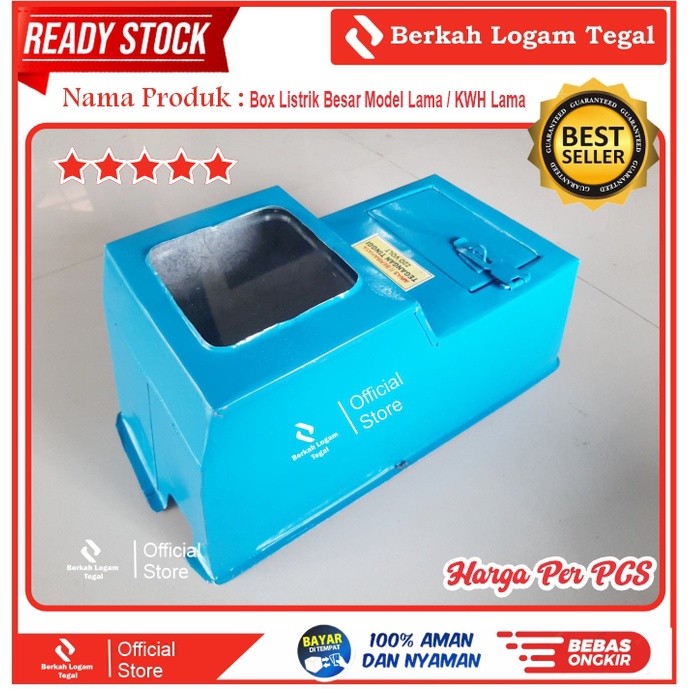 MGA Box Tutup Kwh Listrik Pln Besar Seng Lama barang ready