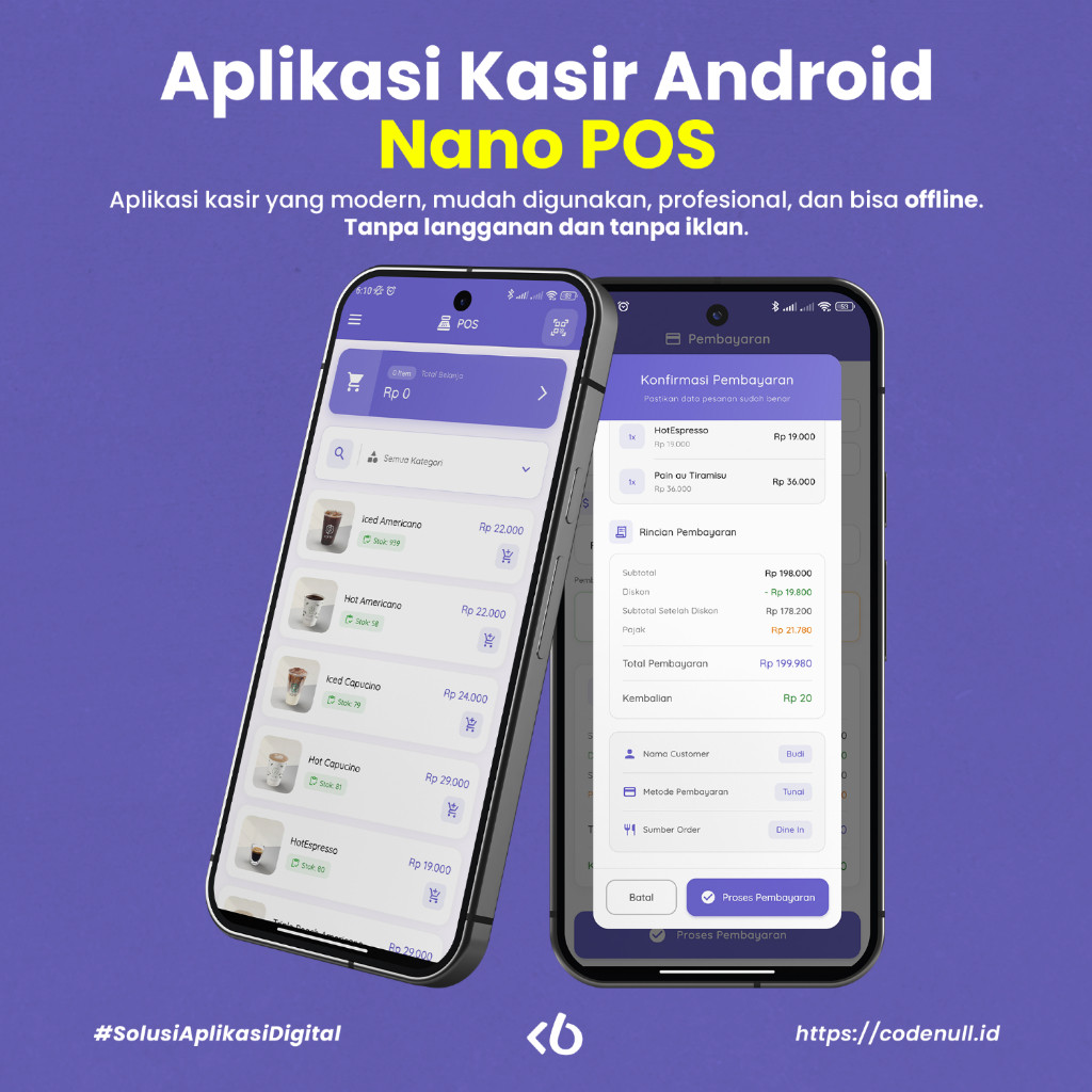 Aplikasi Kasir Android - Nano POS