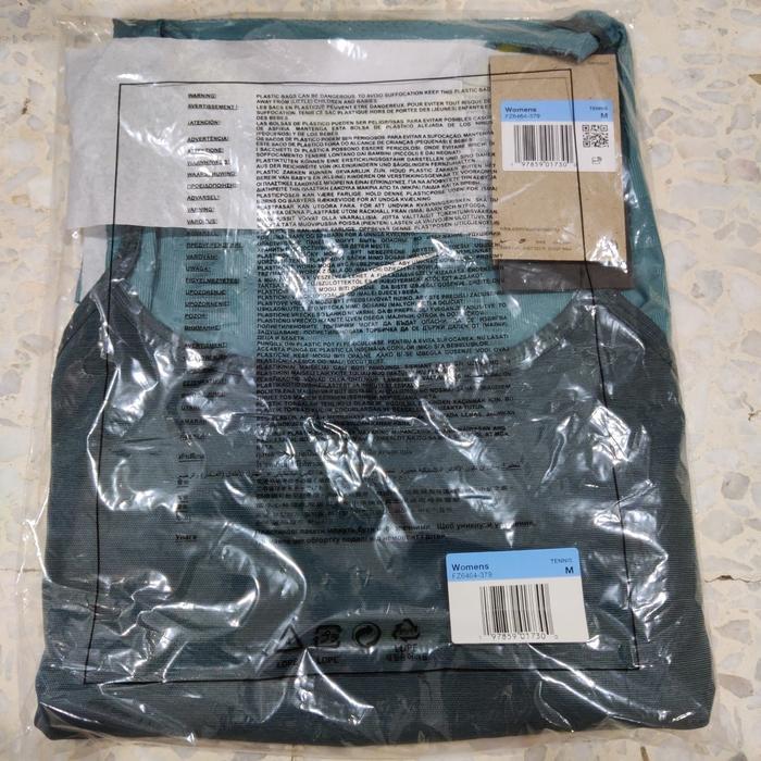 baju tenis pickleball nikecourt Slam Womens dress original bnwt - Hijau, XS