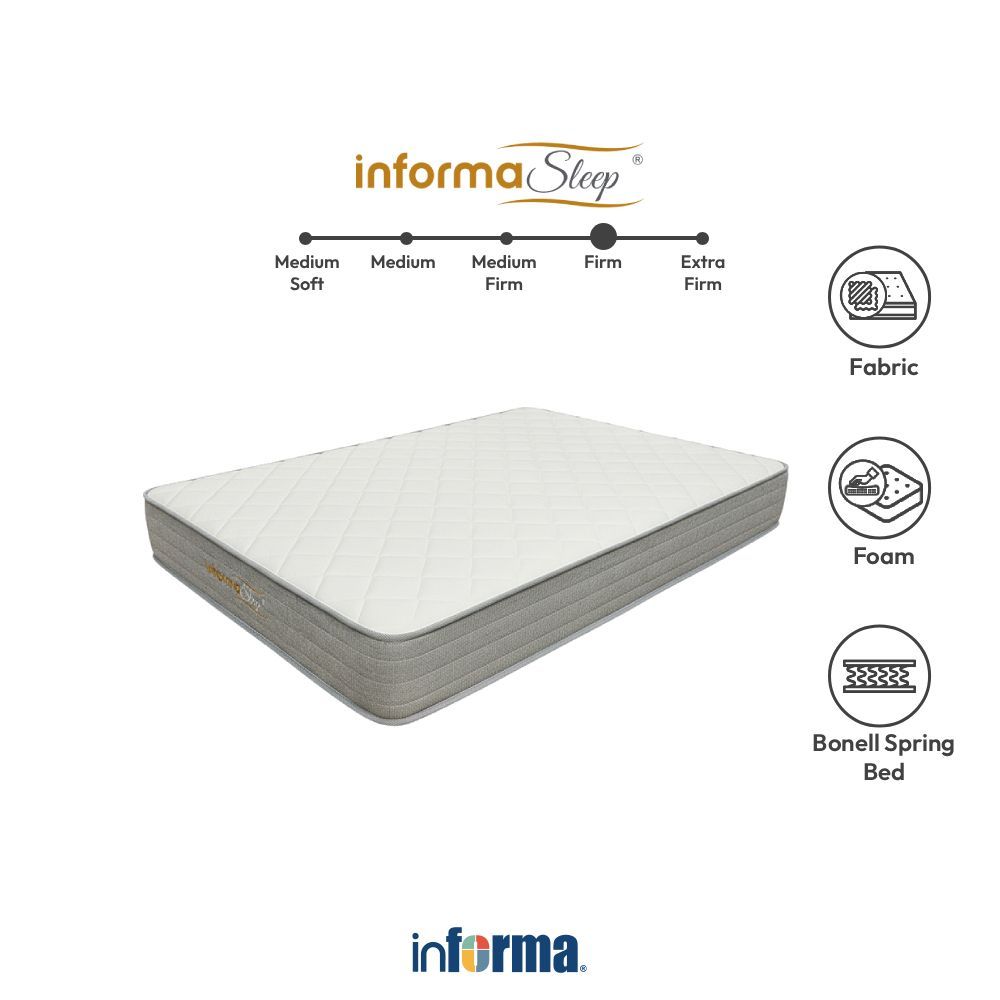 Informa Sleep 90x200x20 Cm Conell I I I Kasur Bonnel Springbed In Box Informa Tempat Tidur Matras Ma