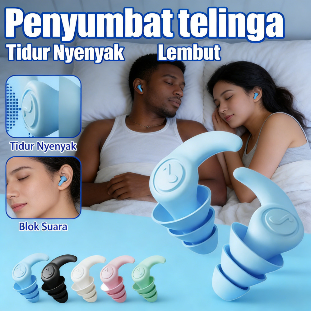 Telenggah sumbat telinga Sumbat tidur profesional untuk asrama suara