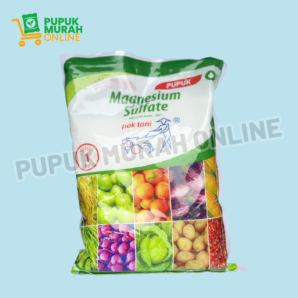 PUPUK MURAH ONLINE - Pupuk Magnesium Sulfate 1 KG | Pupuk Magnesium Sulfur Pupuk Tanaman