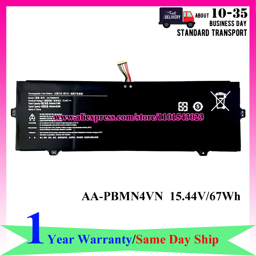 New AA-PBMN4VN Battery For Samsung Galaxy Book Pro 360 15 NP950XDB NP950XDB-KA1US NP950XDB-KB1US NP9