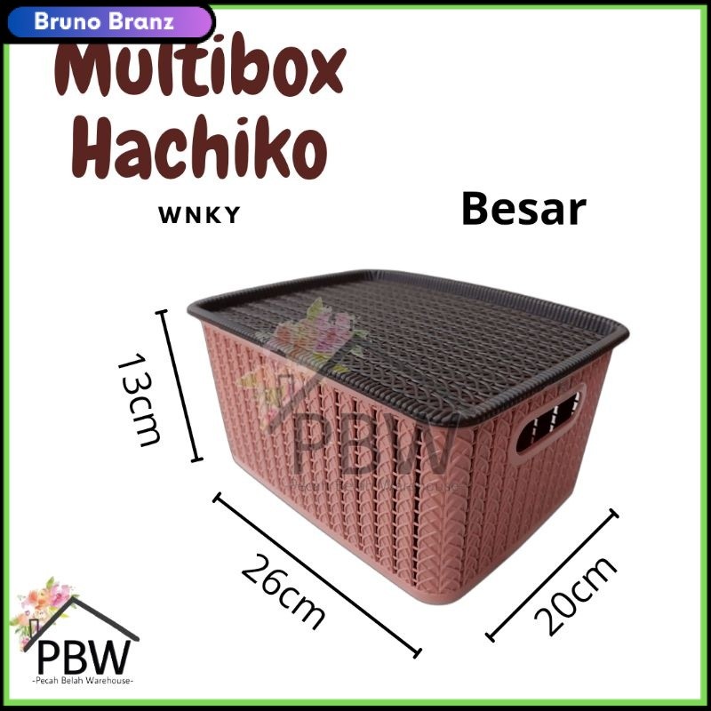 TERMURAH Keranjang Multifungsi Hachiko Besar/ Multibox Hachiko / Keranjang Serbaguna