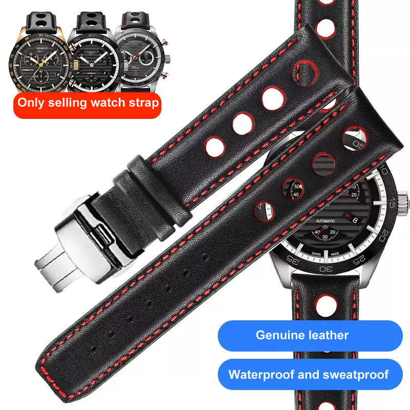 Genuine Leather bracelet For tissot 1853 Sports Watband Racing PRS516 T91 1853 Top layer cowhide str