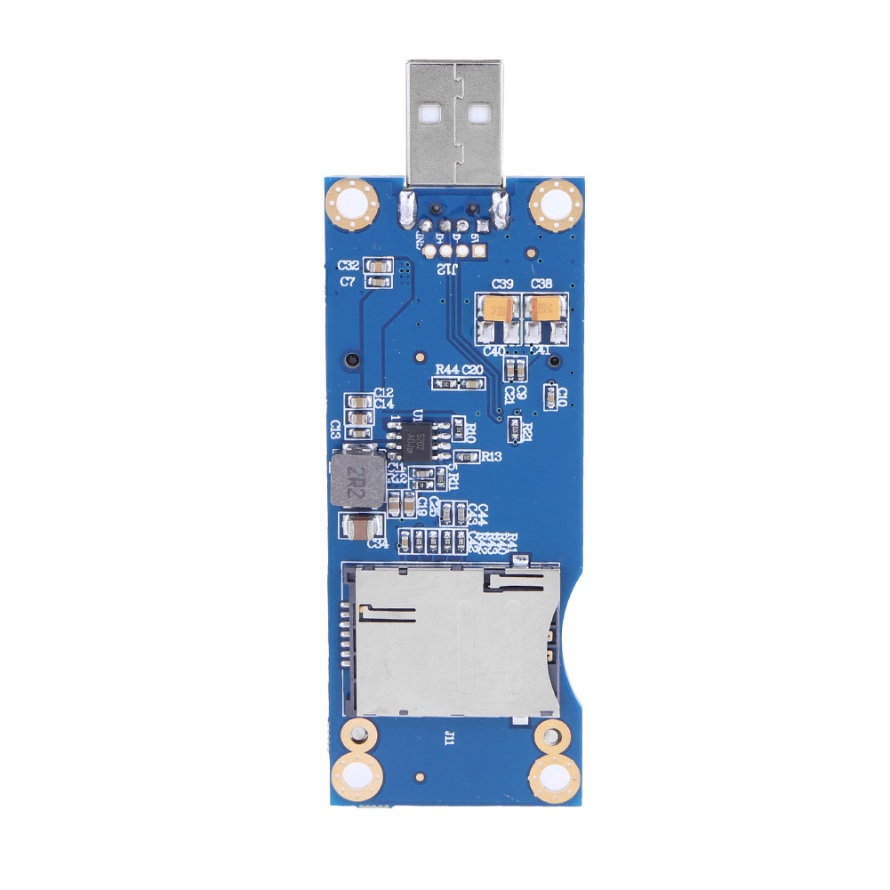 Computer Card Supports Cards Mini PCIE to USB Multiplier with SIM Slot 68pin for WWAN LTE Adapter Ca