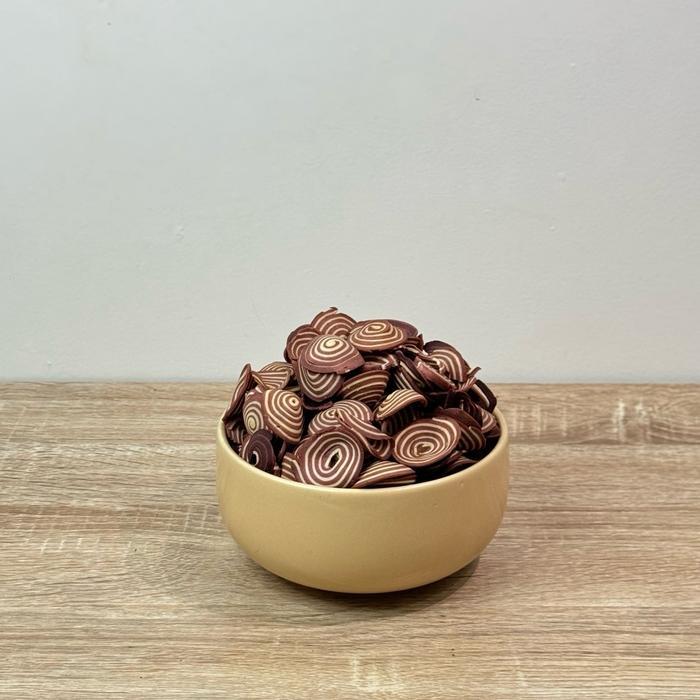 Kue Kuping Gajah Mini 1kg Snack Food Cemilan Manis Frozen Makanan - Coklat