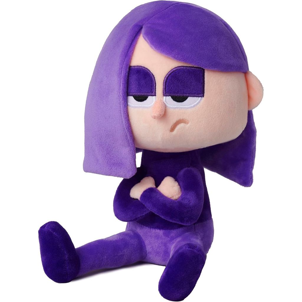 Duolingo Lily Plush - Premium Plushie, Purple, 10"