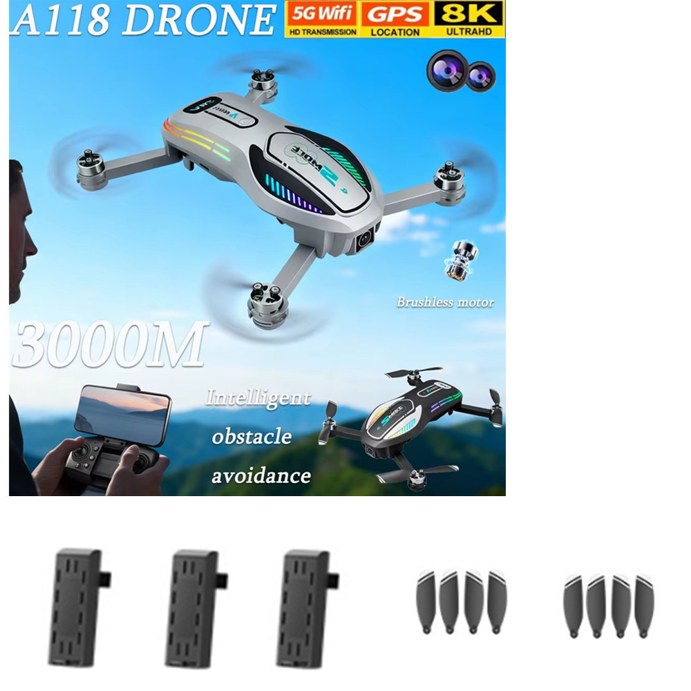 A118  Parts A118  Battery Original Accessories 3.7v 1800mAh / Propeller Blade /  Use For A118