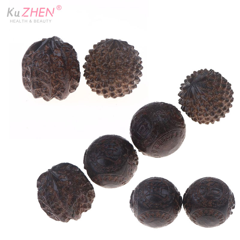 1Pair Brand New Quality Sandalwood HandheldBall Relief Waut Handheld Ball Massage Exercise Healthcar