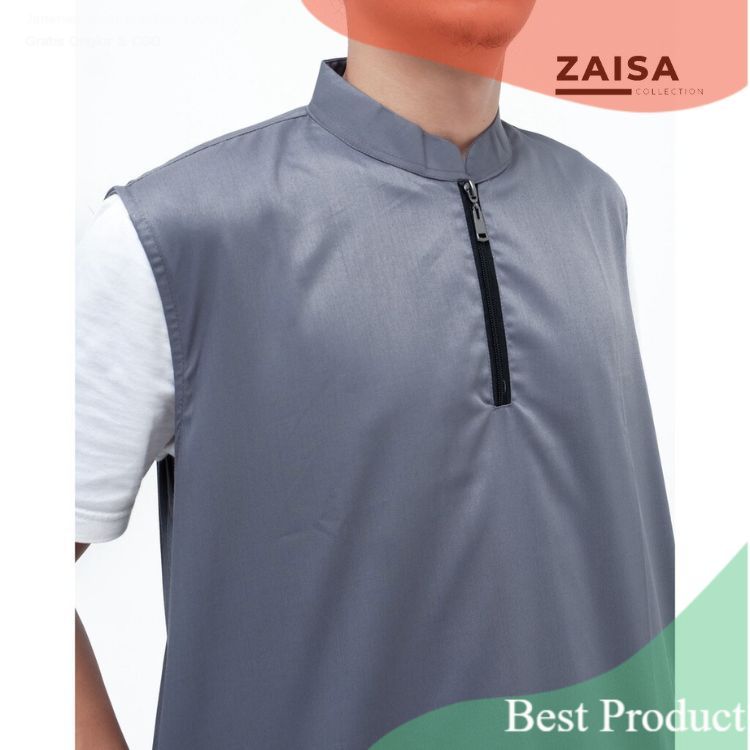 Rosal Rompi Sholat Pria Dewasa Baju koko kurta Gamis pakistan Rompi Solat Jumbo- pakaian pria lainny