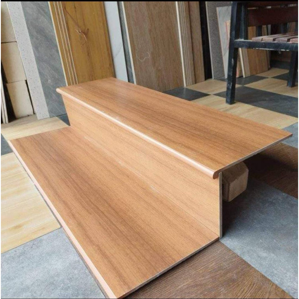 GRANIT TANGGA DOUBLE BAVEL 30x100  CUSTOM UKURAN