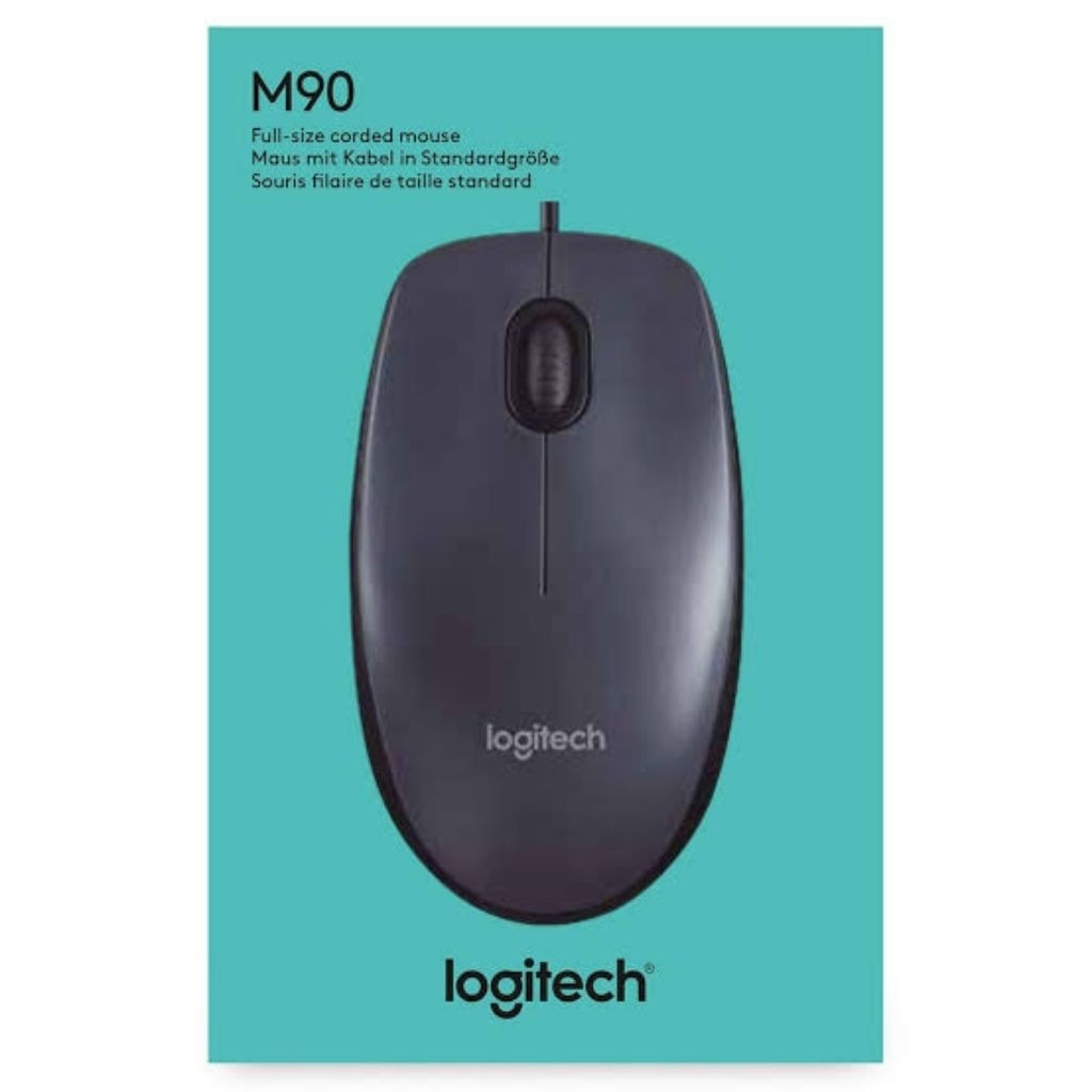logitech mouse m90 mouse kabel komputer logitech m90 original