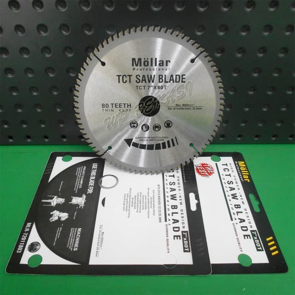 Mollar Tip Saw TCT 7"X80T Aluminium