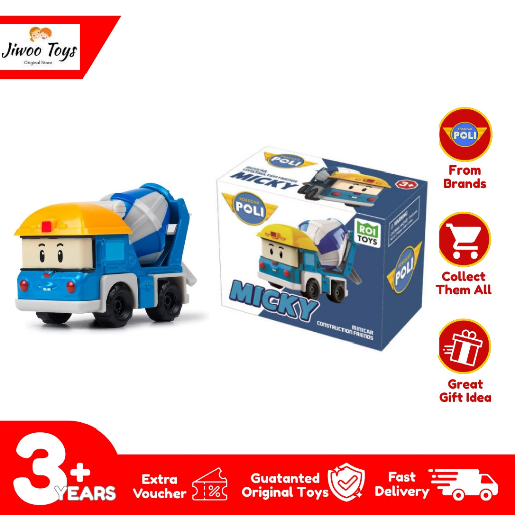 AUPSHOP Robocar Poli Minicar Micky MRT-0758