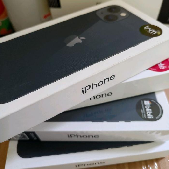 Apple iPhone 13 128 Gb Baru Garansi Resmi - Midnight, ibox