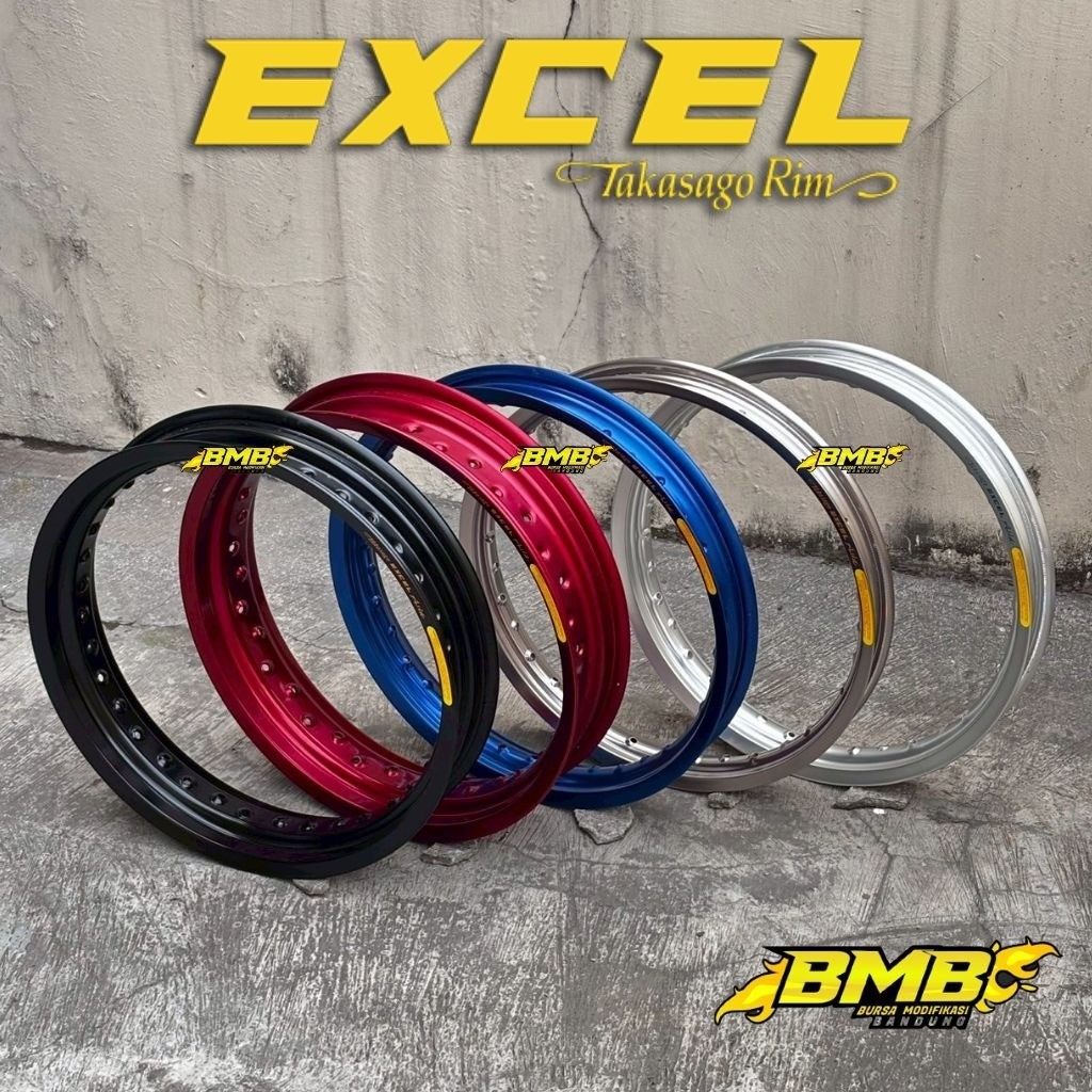 Ring Velg TK Takasago Excel Asia Ring 14 17 18 hole 36 Universal