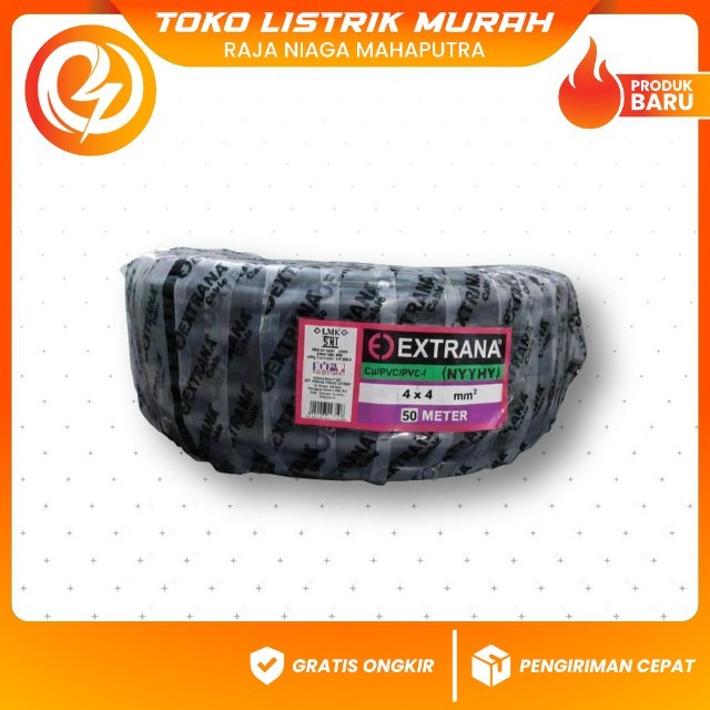 Kabel NYY 4x4 Extrana – Gulungan 50M
