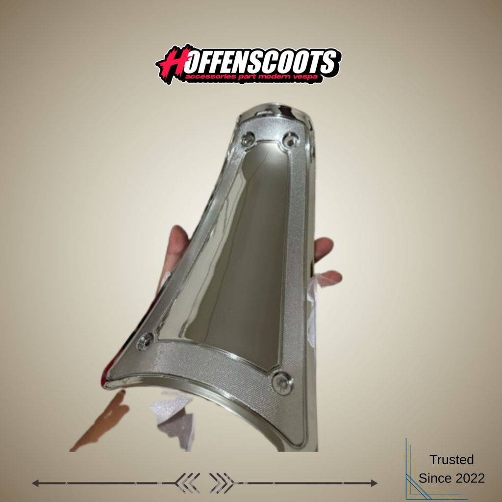 Cover Aki Chrome Vespa Sprint Primavera Untuk Tahun 2015-2023