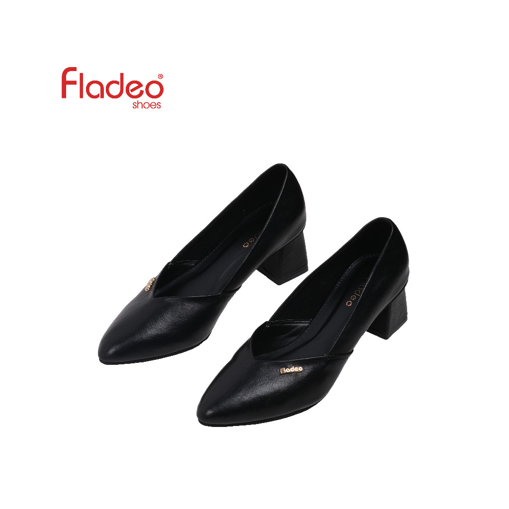 RANUWI Fladeo I23/LSF549-1II/Sepatu Pantofel Hak Wanita [ Formal Shoes Heel ]