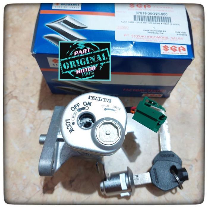 kunci kontak 1 set assy shogun 125 R SP LAMA smash new 110 ORI SGP - Warna