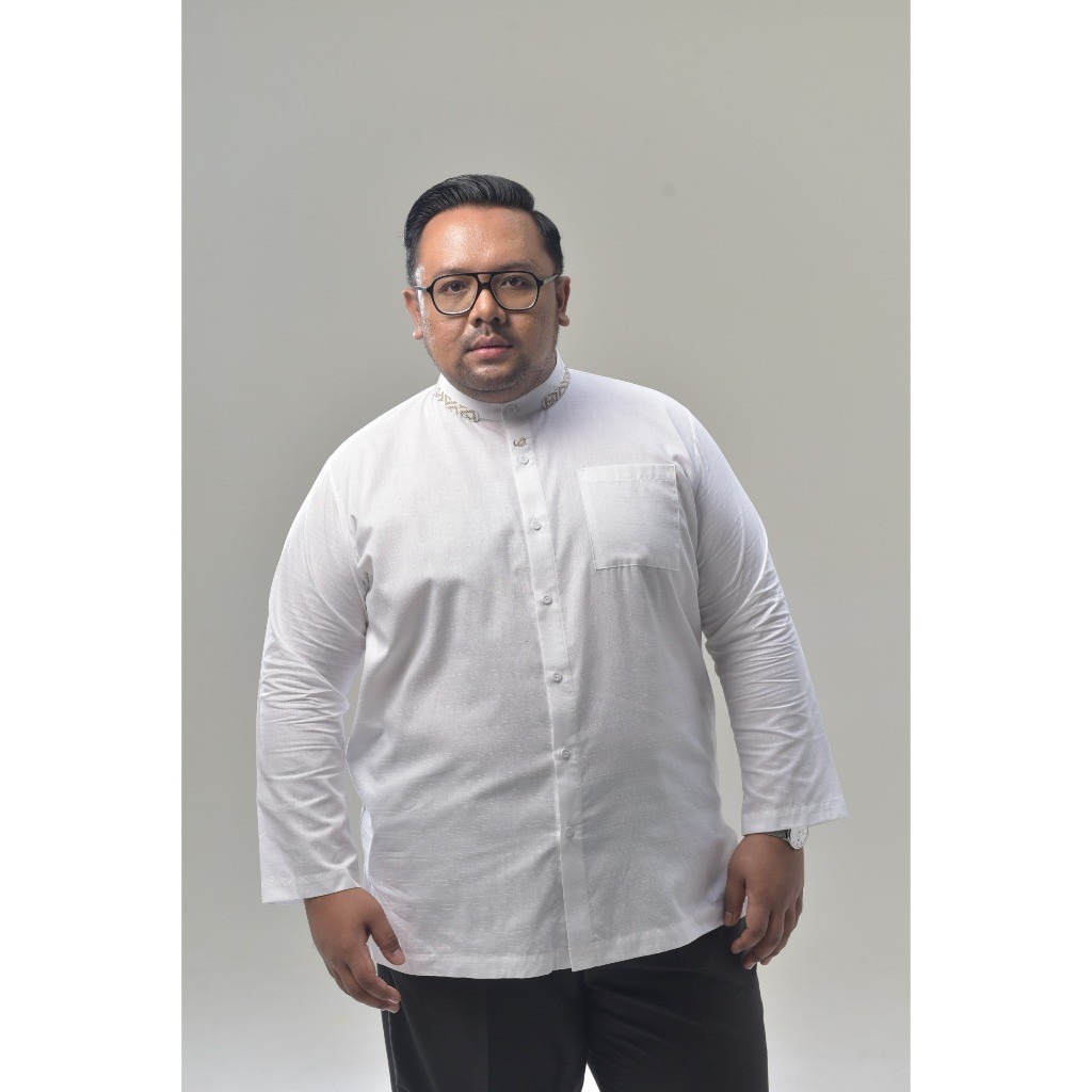 Rabbani - Kemko Syadad Father Size Koko Lengan Panjang Blong Big Size New Arrival 2025