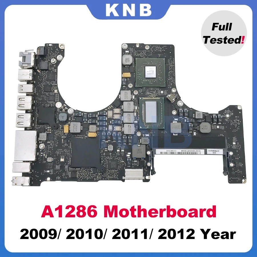 Tested A1286 Motherboard For Macbook Pro 15" A1286 Logic Board 2008 2009 2010 2011 2012 Year