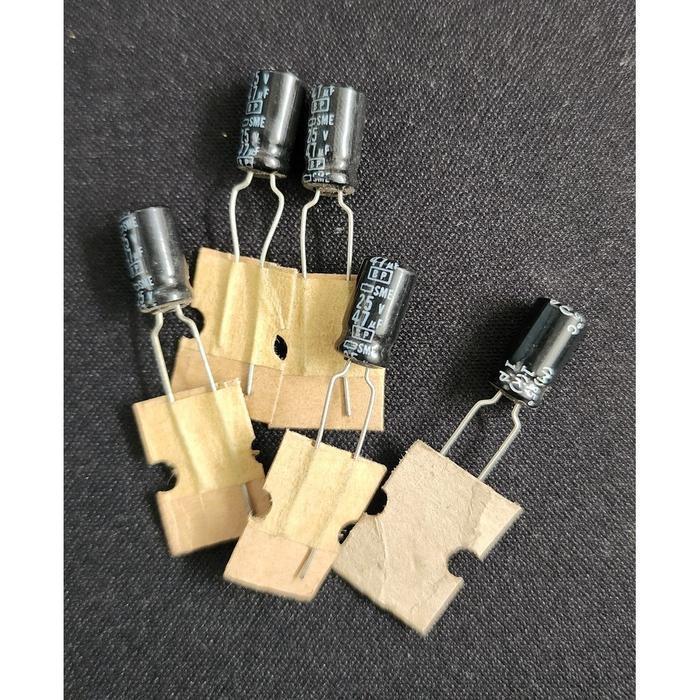 Elco 47uf 25v SME Bipolar B.P  Harga per 5 pcs