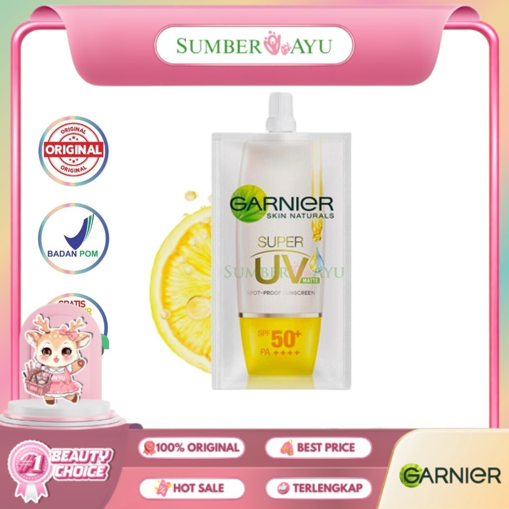 Garnier Super UV Sunscreen Sachet 7,5ml