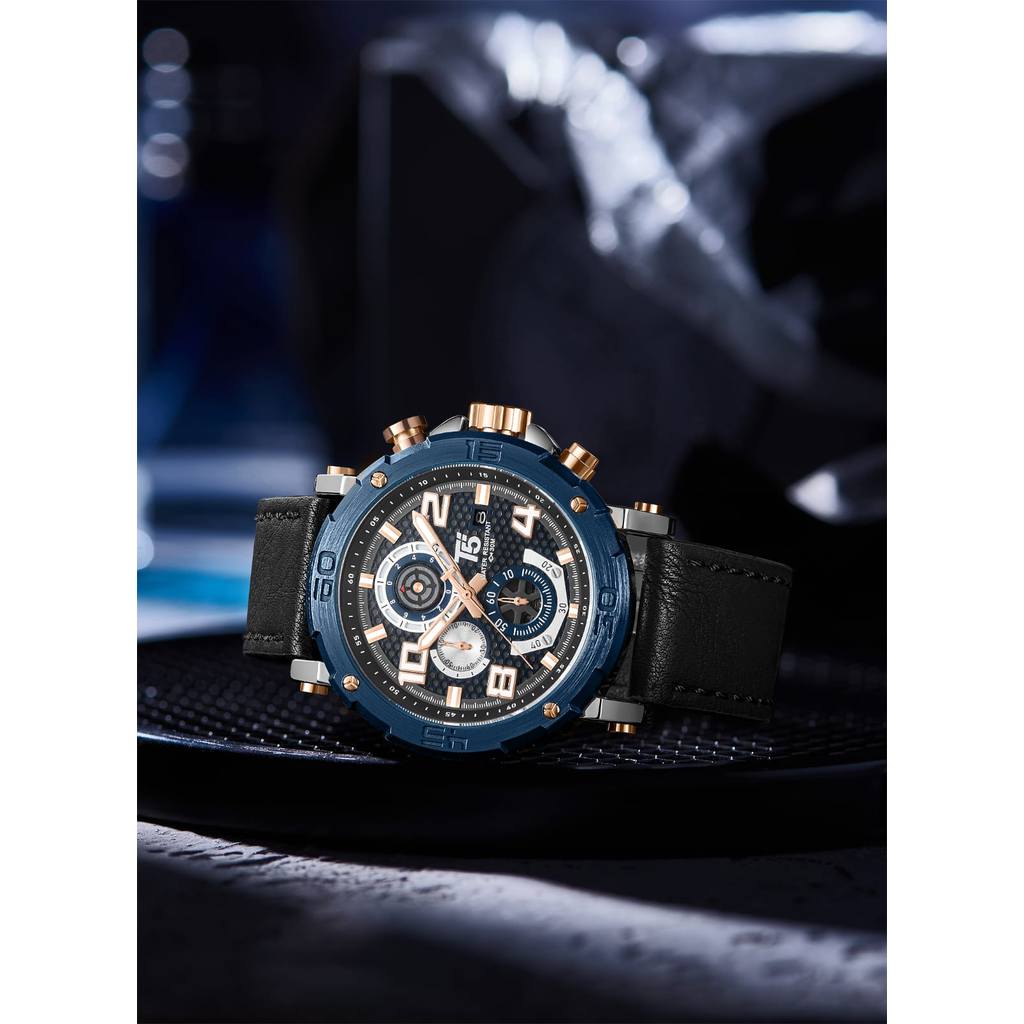 JAM TANGAN TERLARIS Jam Tangan Mewah Elegan T5R7252 Jam Tangan Pria Original Crono Aktif Tanggal Akt