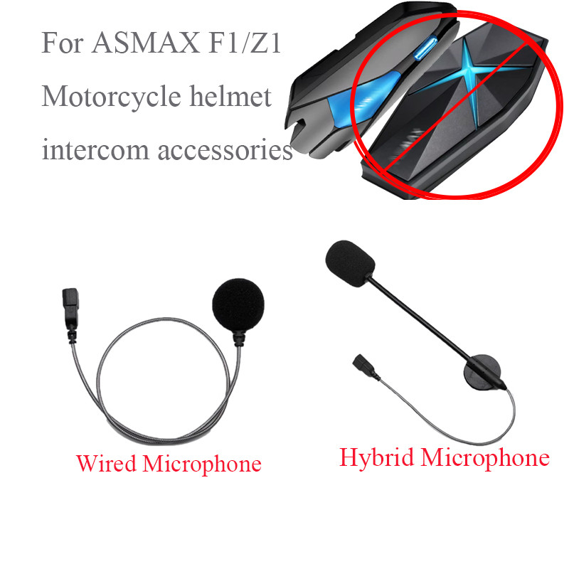 For ASMAX F1/Z1 Soft Wheat and Hard Wheat Motorcycle helmet intercom accessories
