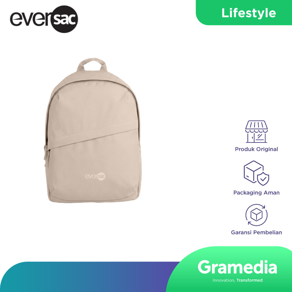 Eversac Backpack Lobu Beige