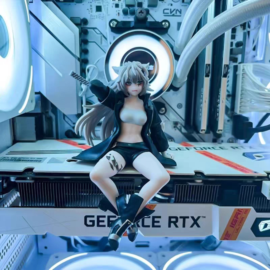 Arknights Anime Action Figure Lappland 13cm Sitting Posture Kawaii Figures Collection Model Statue T