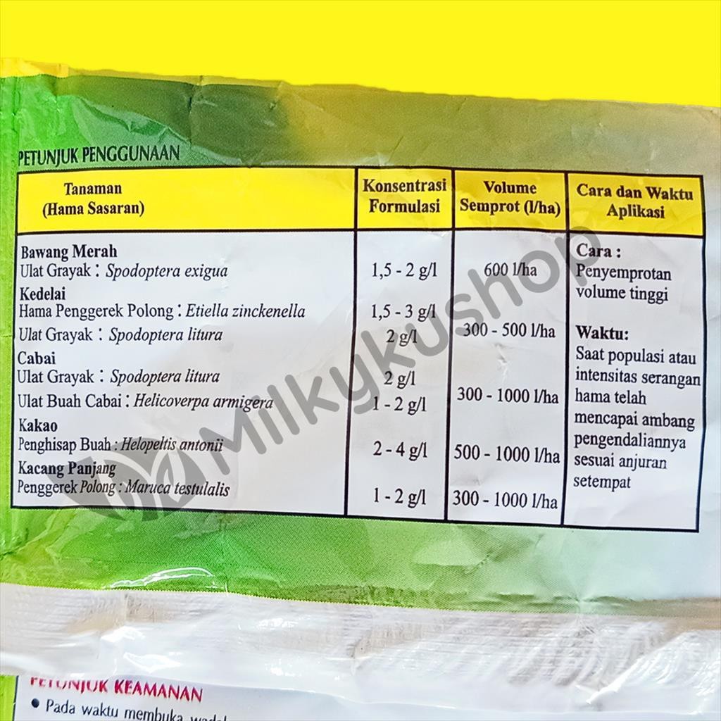 Dangke 40 Wp 250 Gram Insektisida Sistemik Metomil