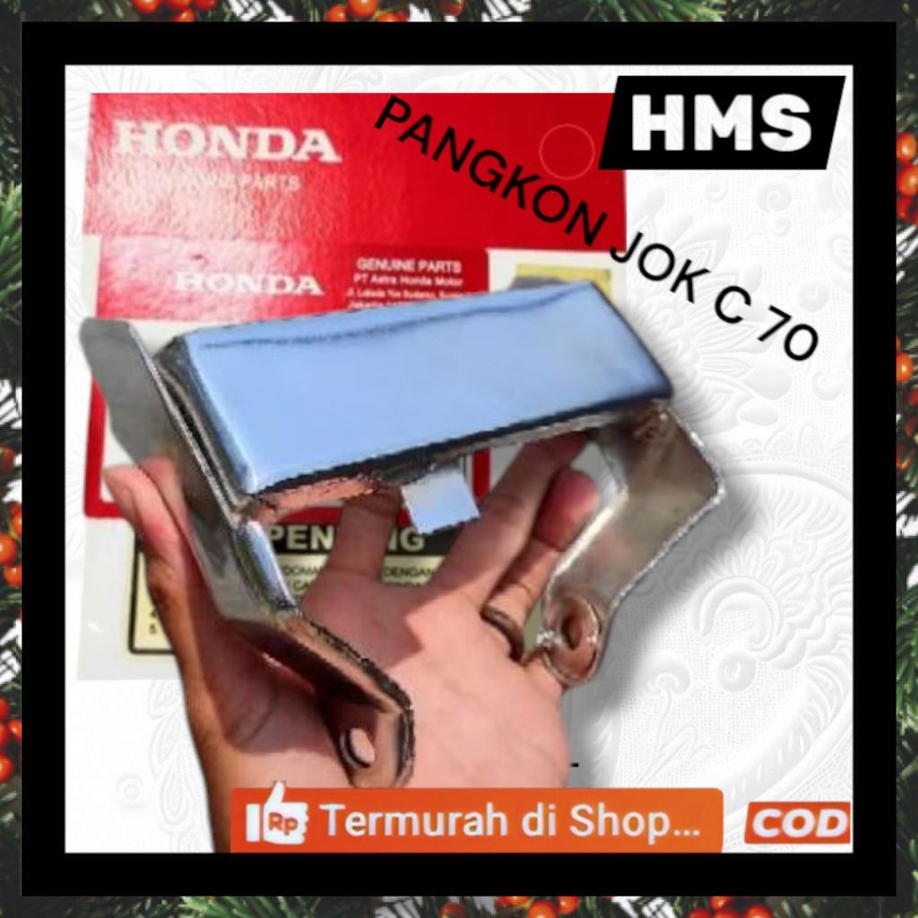 Pangkon dudukan jok belakang honda c70 dudukan jok c70 tatakan jok honda c70