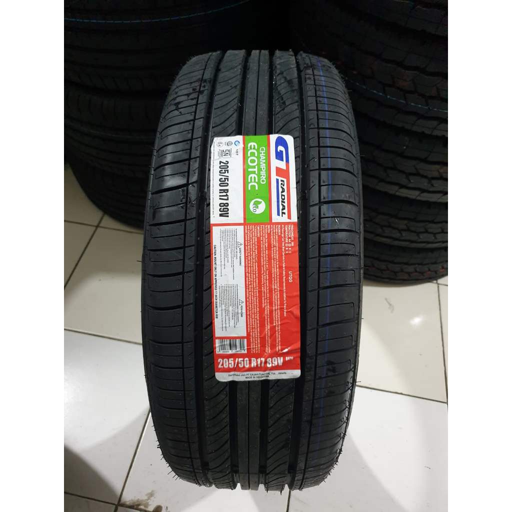 BAN MOBIL GT RADIAL CHAMPIRO ECOTEC 205/50 R17