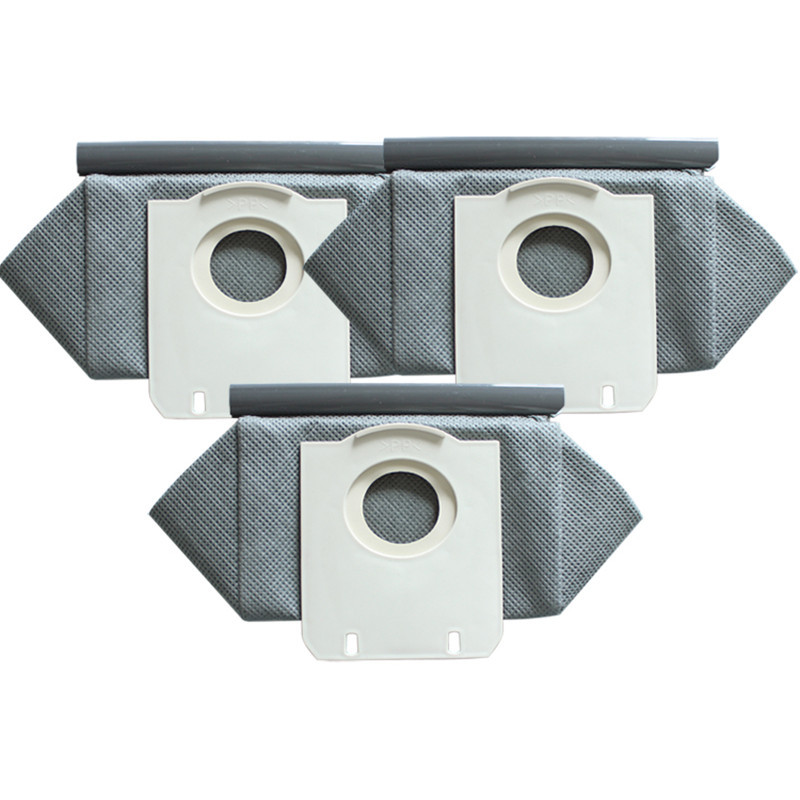 3pcs dust bag washable reusable bags For Philips FC5122 FC5125 FC5126 FC5128 robot vacuum cleaner pa