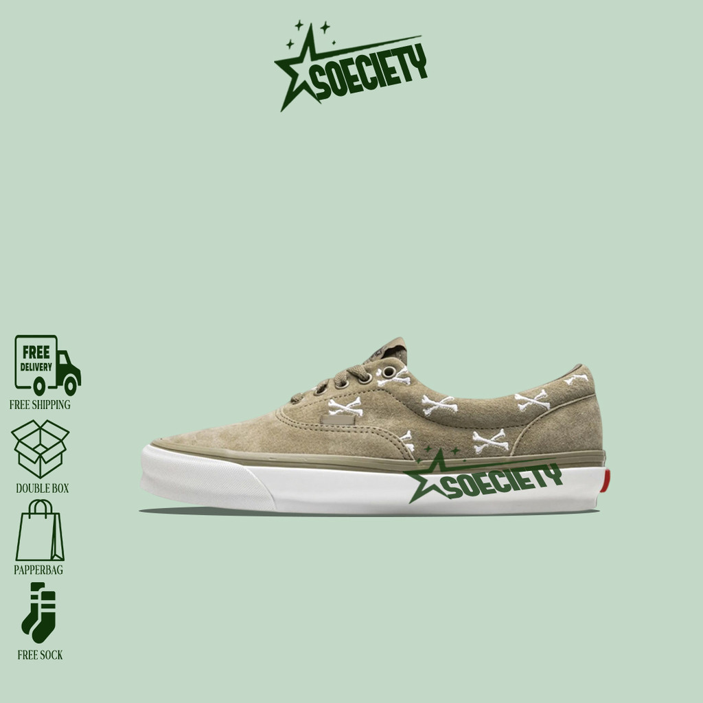 Sepatu Sneakers Vans  UA OG Era LX x WTAPS Bones Coyote BNIB Unisex