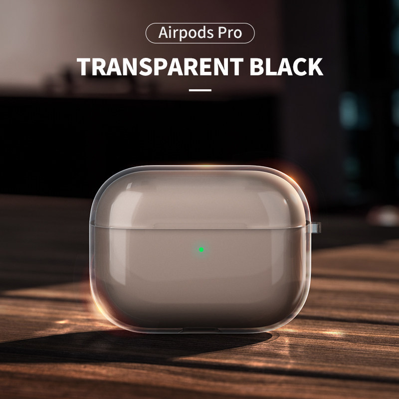 Original Transparent Earphone Case for AirPods 1/2/3 Pro Gen Cover Case Anti-Scratch TPU Protective 