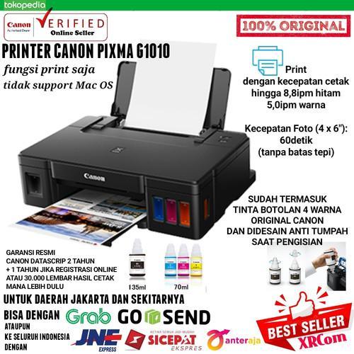 Printer Canon Pixma G1010 / G 1010 Inkjet Printer Single Function - G1010