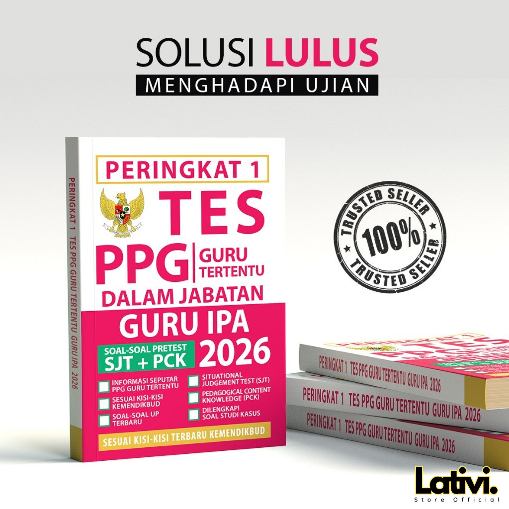 Buku PPG Guru Tertentu IPA 2026 - PPG Guru IPA Dalam Jabatan 2026