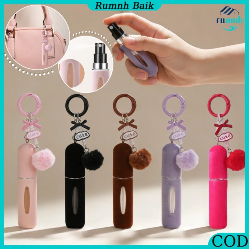 Botol Parfum Portabel / Parfum Atomizer Botol Spray Travel Size / Atomizer Gantungan Tas Multifungsi