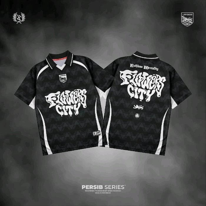 JERSEY BOBOTOH PERSIB BANDUNG CASUAL BIVB MODEL VINTAGE RETRO BOBOTOH PERSIB BLUE Sport - BIVB, M